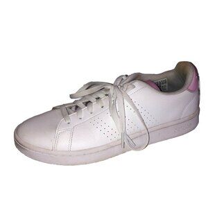 Adidas Advantage Sneaker Athletic Shoes White Pink Mens US 11 EU 44 IF6108